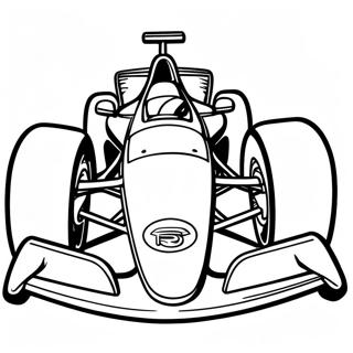 Pagina Para Colorear De Coche Indy 57082-47422