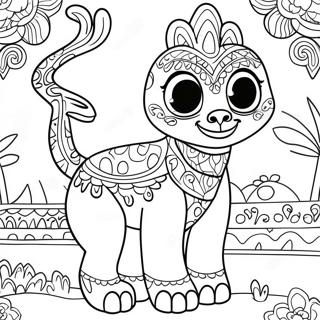 Pagina Para Colorear De Los Alebrijes De Coco 57132-47458