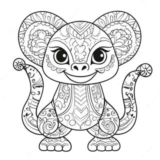 Pagina Para Colorear De Los Alebrijes De Coco 57132-47533