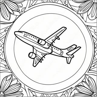 Pagina Para Colorear Del Logo De Southwest Airlines 57162-47561