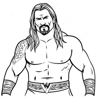 Pagina Para Colorear De Wwe 57242-47610