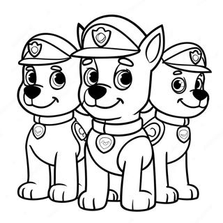 Pagina Para Colorear De Halloween De Paw Patrol 57263-47628