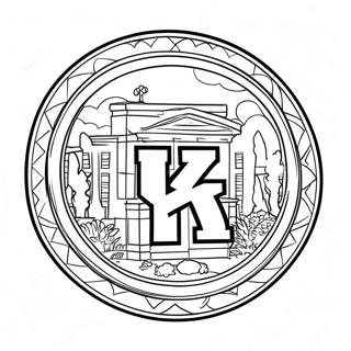 Pagina Para Colorear Del Logo De La Universidad De Kentucky 57273-47632