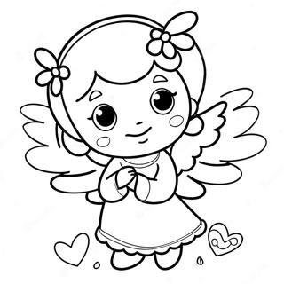 Pagina Para Colorear De Angel De Momentos Preciosos Adorable 57374-47727