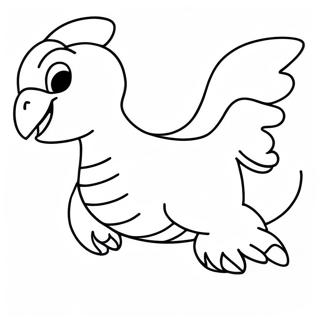 Pagina Para Colorear De Lugia Volando En El Cielo 57505-47813