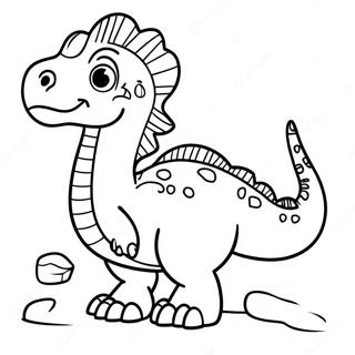 Pagina Para Colorear Del Alfabeto De Dinosaurios 57694-47960