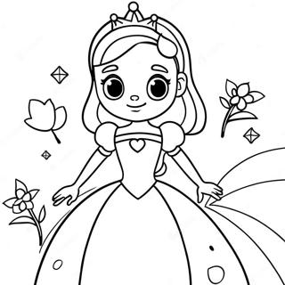 Pagina Para Colorear Del Juego De Princesas 57714-47978