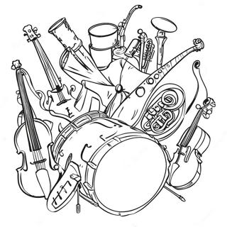 Pagina Para Colorear De Instrumentos Musicales 57765-48054