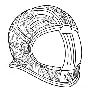 Casco De Salvacion Pagina Para Colorear 57884-48107