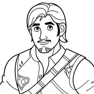 Pagina Para Colorear De Flynn Rider 58094-48278