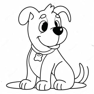 Pagina Para Colorear De Perro De Disney 58114-48303