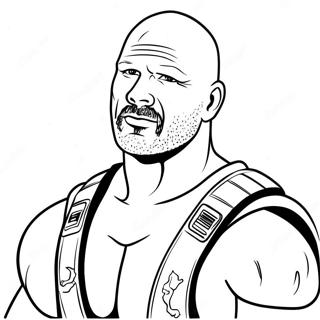 Pagina Para Colorear De Stone Cold Steve Austin 58134-48313