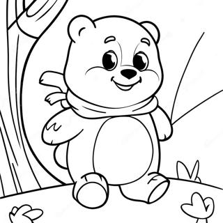 Pagina Para Colorear De Buho Winnie The Pooh 58144-48320