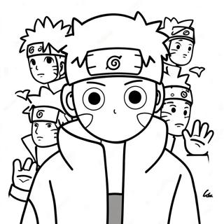 Pagina Para Colorear De Personaje De Naruto Among Us 58224-48388