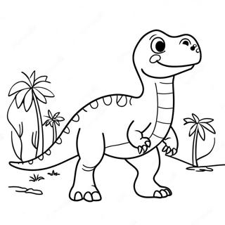 Pagina Para Colorear De Dinosaurio Carnivoro 58414-48530