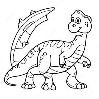 Pagina Para Colorear De Dinosaurio Carnivoro 58414-48531