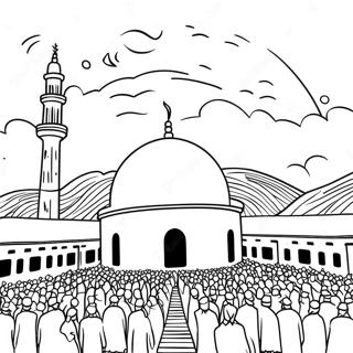 Pagina Para Colorear Del Hajj 58424-48564