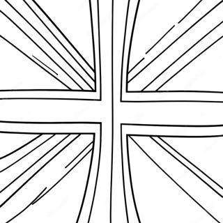 Pagina Para Colorear De La Bandera Union Jack 58546-48635