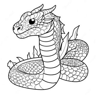 Pagina Para Colorear De Dragon Serpiente 58795-48836