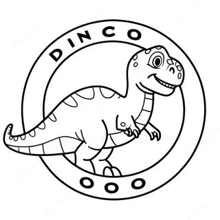 Pagina Para Colorear Del Logo De Dinoco 59005-49002