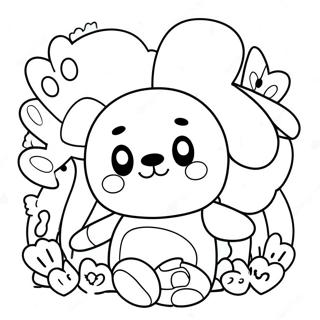 Bt21 Páginas Para Colorear