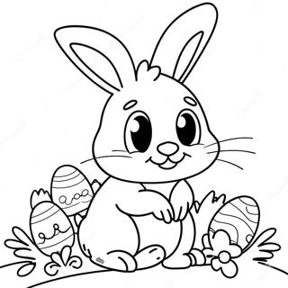 Pagina Para Colorear De Conejo De Pascua 59226-49170