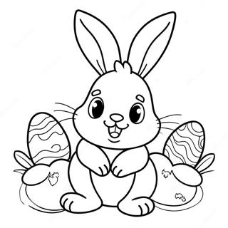 Pagina Para Colorear De Conejo De Pascua 59226-49172