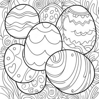 Pagina Para Colorear De Huevos De Pascua Coloridos 59227-49173