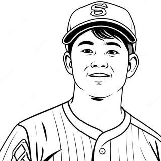 Pagina Para Colorear De Shohei Ohtani 59246-49179