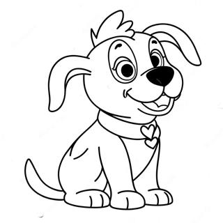 Pagina Para Colorear De Perros De Disney 59346-49259