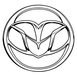 Paginas Para Colorear Del Logo De Mazda 59436-49339