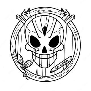 Pagina Para Colorear Del Logo De Dead By Daylight 59546-49422