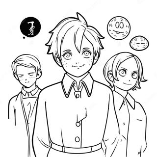 Pagina Para Colorear De The Promised Neverland 59626-49490