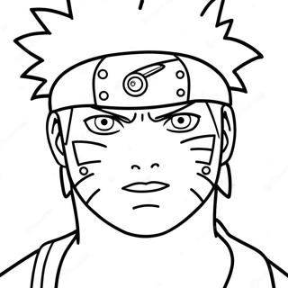 Dolor Naruto Páginas Para Colorear