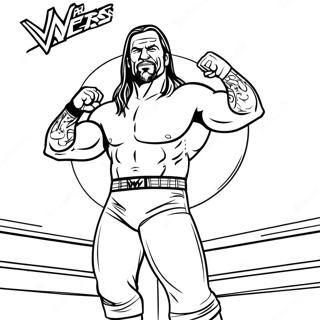 Pagina Para Colorear De Wwe 5984-4779