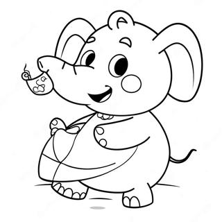 Pagina Para Colorear De Emily Elephant Peppa Pig 59916-49724