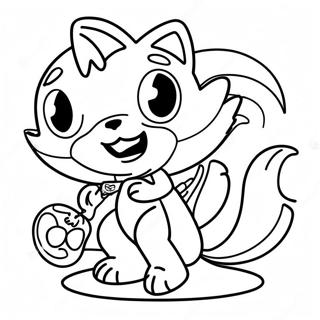 Pagina Para Colorear De Muneca Tails Espeluznante 60167-49922