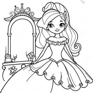 Cenicienta De Ever After High Pagina Para Colorear 6025-4814