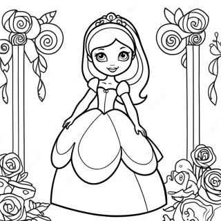 Cenicienta De Ever After High Pagina Para Colorear 6025-4815