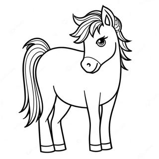 Pagina Para Colorear De Pony Shetland 60336-50055