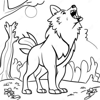 Pagina Para Colorear Del Lobo Feroz 60406-50110