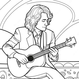 Pagina Para Colorear Jimmy Page Tocando La Guitarra 60537-50221