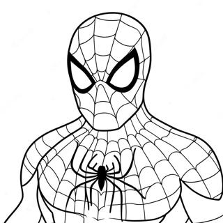 Pagina Para Colorear De Spiderman 6064-4843