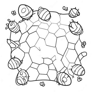 Simulador De Enjambre De Abejas Páginas Para Colorear