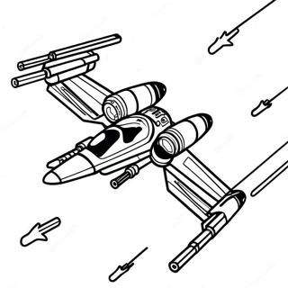 Pagina Para Colorear De Caza Estelar X Wing 60766-50408