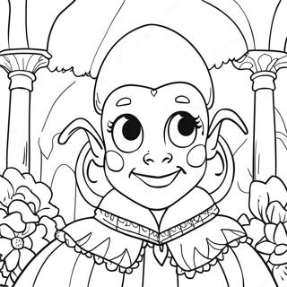 Pagina Para Colorear De Jester Garten De Banban 60896-50504