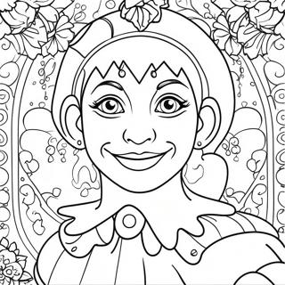 Pagina Para Colorear Colorida De Jester Garten De Banban 60897-50505