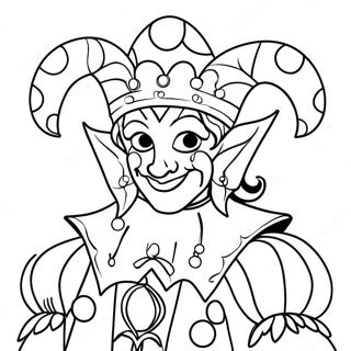 Pagina Para Colorear Colorida De Jester Garten De Banban 60897-50507