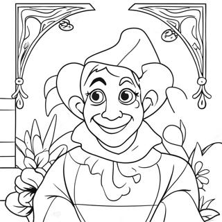 Pagina Para Colorear Colorida De Jester Garten De Banban 60897-50508