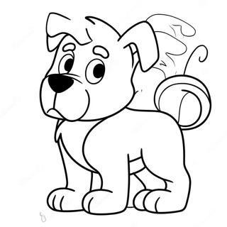 Pagina Para Colorear Del Valiente Personaje Underdog 60937-50530